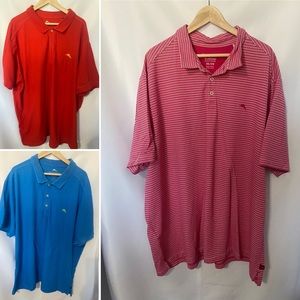 Men’s 3X Tommy Bahama polo lot  Price includes all